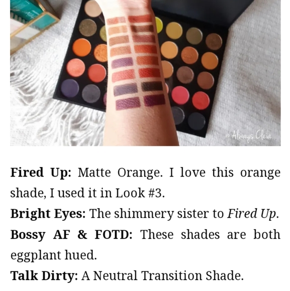 Morphe Boss Mood Artistry palette - Picture 4 of 5